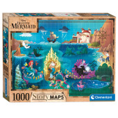 Puzzle Story Maps Ariel 1000 peças