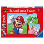 Puzzle Super Mario 3x49 peças