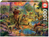 Puzzle Terra de Dinossauros 1000 peças