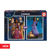 Puzzle Wish Disney 2x100 peças