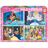 Puzzles progressivos Princesas Disney 50-80-100-150pç