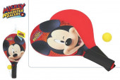 Raquetes Madeira + Bola Mickey Disney