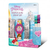 Relógio Digital Princesas Disney + Braceletes