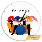 Relógio Parede Brilhante Friends