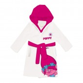 Robe inverno Branco Trolls Poppy 8-10