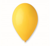 Saco 100 Balões Amarelo Torrado 12