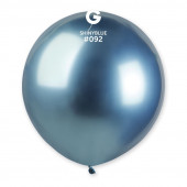 Saco 25 Balões Azul Brilhante 19 (48cm)