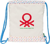 Saco Mochila Benetton Topitos 40cm