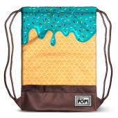 Saco mochila com cordões 48cm Oh My Pop Ice Cream