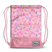 Saco mochila com cordões 48cm Oh My Pop - Sprinkles