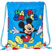 Saco Mochila Mickey Happy Smiles 34cm