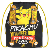Saco Mochila Pokémon Pikachu Charged Up 43cm