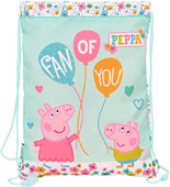 Saco Mochila Porquinha Peppa Cosy Corner 34cm