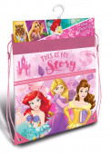 Saco Mochila Princesas Disney 42cm