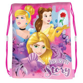 Saco Mochila Princesas Disney Story 44cm