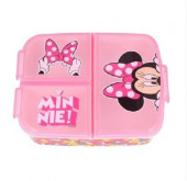 Sanduicheira 3 Divisórias Minnie So Edgy Disney