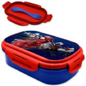 Sanduicheira Spiderman Marvel com garfo