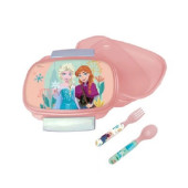 Sanduicheira + Talheres Frozen Disney
