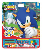 Sonic Giga Block de Actividades 5 em 1