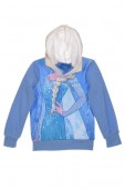 Sweat trança Elsa c/ capuz de Frozen - Sortido