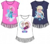 T-shirt com franjinhas de Frozen