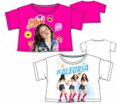 T-shirt manga curta de Soy Luna - Sortido