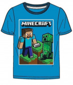 T-Shirt Minecraft Steve and Creeper
