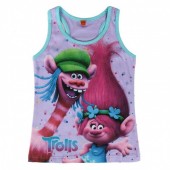 T-shirt s/ mangas Trolls Poppy