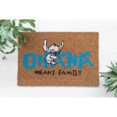 Tapete Porta Stitch Ohana Disney