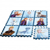 Tapete Puzzle Eva Frozen 2 Disney 9 peças