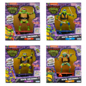 Tartarugas Ninja TMNT Movie Figura com Skate