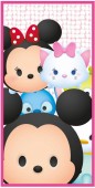 Toalha algodão praia/piscina Tsum Tsum - Friends