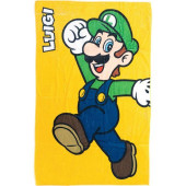 Toalha Mãos Super Mario Luigi