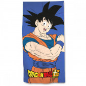 Toalha Praia Algodão Dragon Ball Son Goku