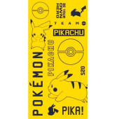 Toalha Praia Algodão Pikachu Team Pokémon