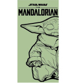 Toalha Praia Algodão Star Wars The Mandalorian Baby Yoda