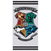 Toalha Praia Harry Potter Hogwarts Microfibra
