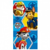 Toalha Praia Microfibra 70x140cm Paw Patrol.