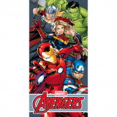 Toalha Praia Microfibra Avengers Grey