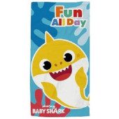 Toalha Praia Microfibra Baby Shark Fun All Day