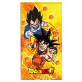 Toalha Praia Microfibra Dragon Ball Bolas Cristal