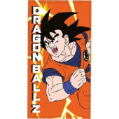 Toalha Praia Microfibra Dragon Ball Z Laranja