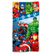 Toalha Praia Microfibra Marvel Avengers Heroes