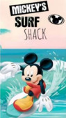 Toalha Praia Microfibra Mickey Surf Shack