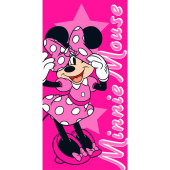 Toalha Praia Microfibra Minnie Mouse Star