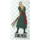 Toalha Praia Microfibra One Piece Roronoa Zoro