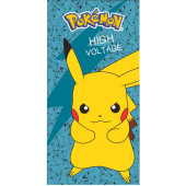 Toalha Praia Microfibra Pokémon Pikachu High Voltage