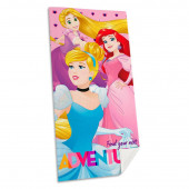 Toalha Praia Microfibra Princesas Disney Adventure