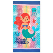 Toalha Praia Microfibra Sereia Mermaid Vibes