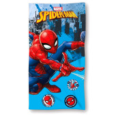 Toalha Praia Microfibra Spiderman Crime Fighter